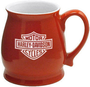 Promotional Ceramic Mugs: 18oz Red Old Country Mugs